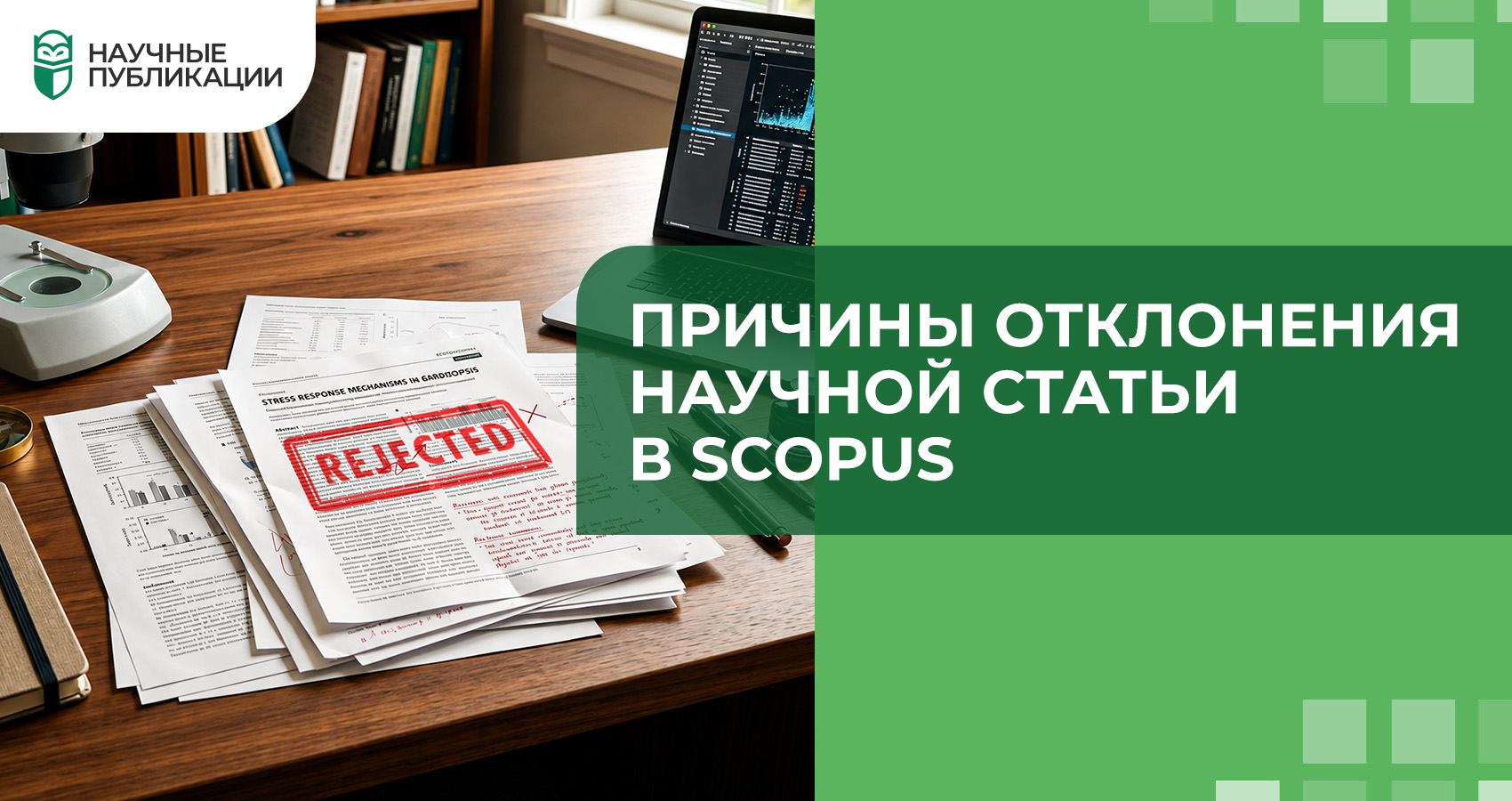 Причины отклонения научной статьи в Scopus