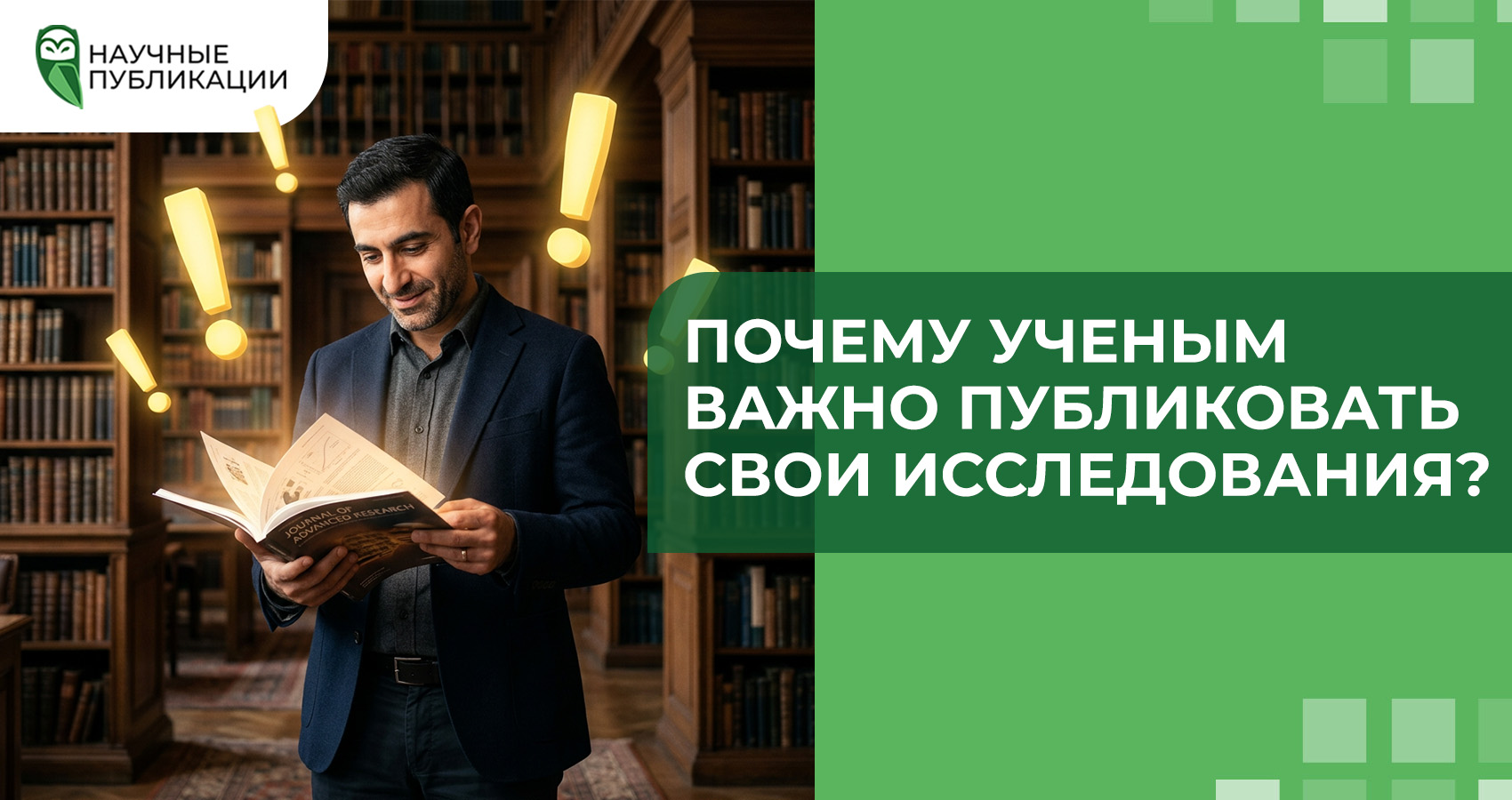 Почему ученым важно публиковать свои исследования?