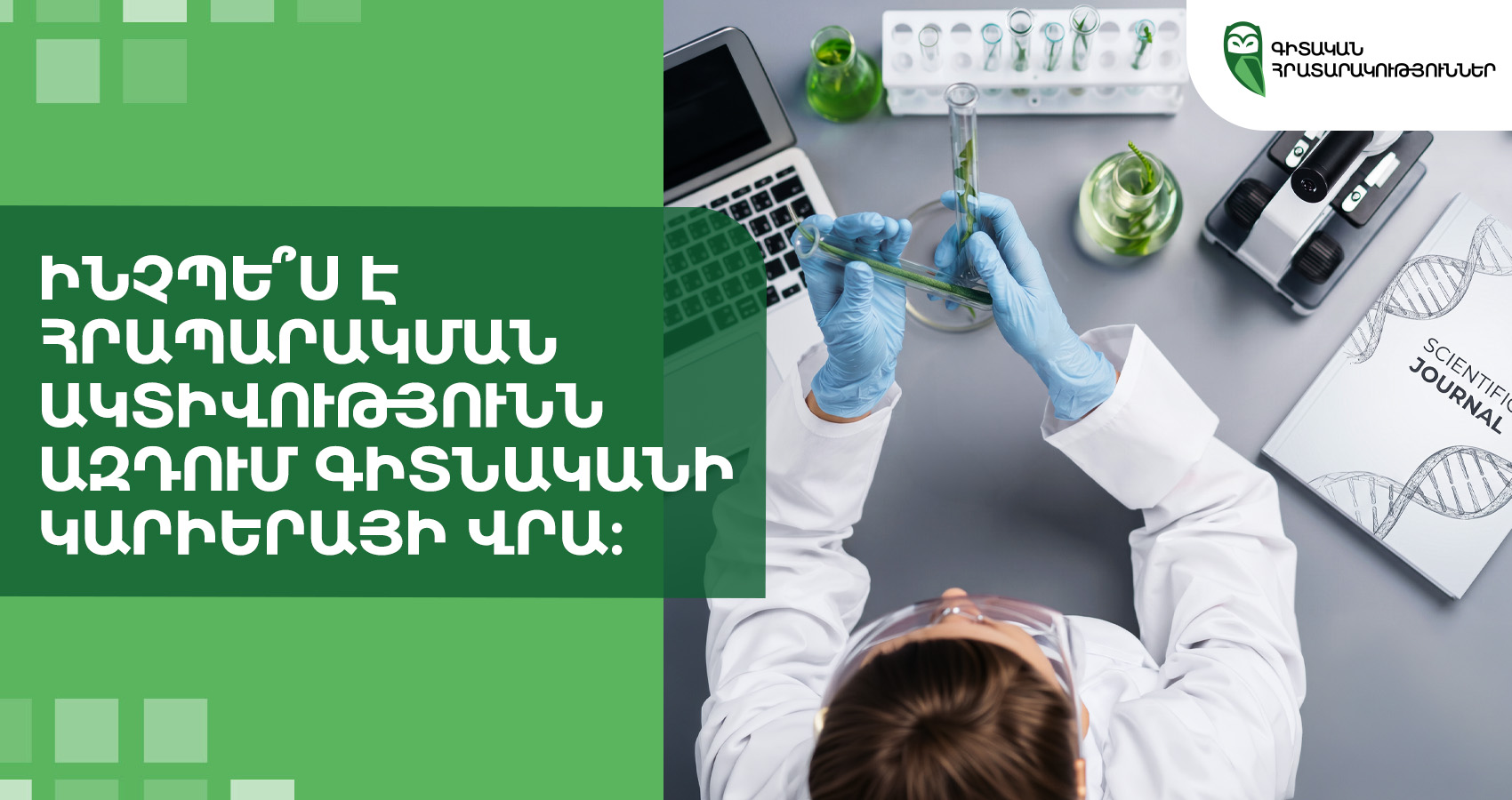 Ինչպե՞ս է հրապարակման ակտիվությունն ազդում գիտնականի կարիերայի վրա։