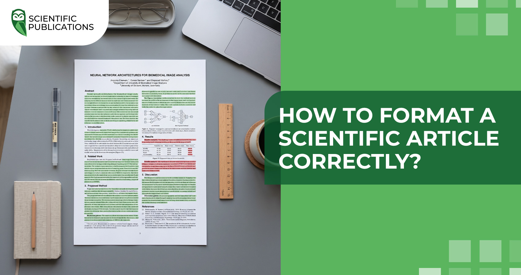 How to format a scientific article correctly?