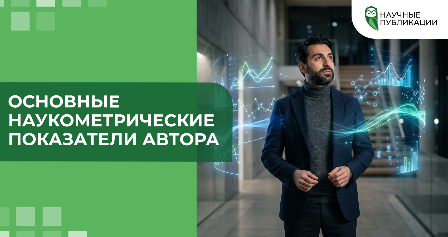 Основные наукометрические показатели автора