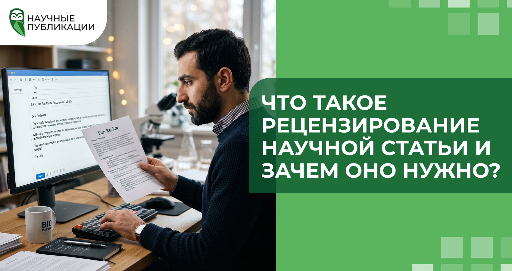 Что такое рецензирование научной статьи и зачем оно нужно?