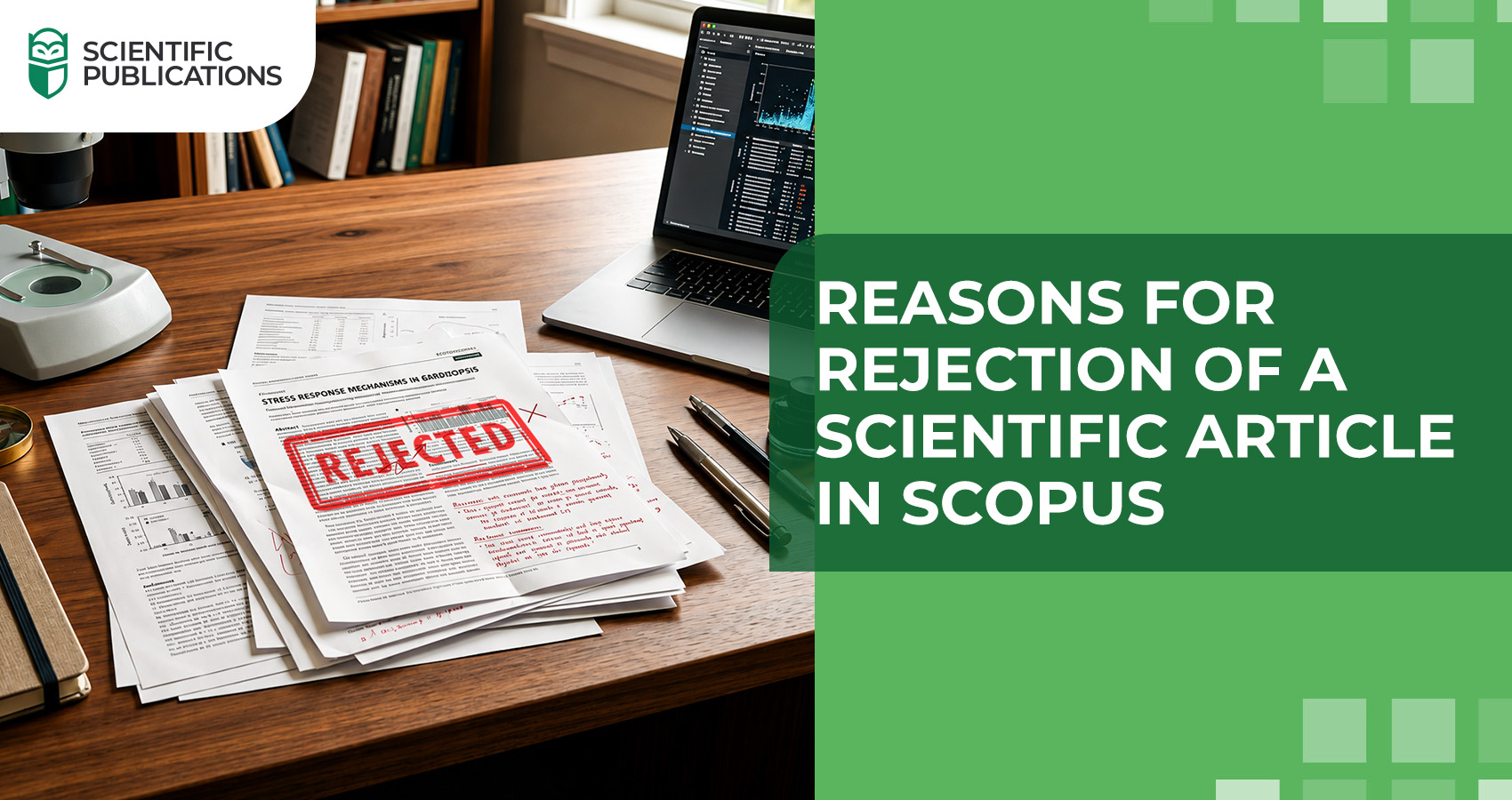 Reasons for rejection of a scientific article in Scopus