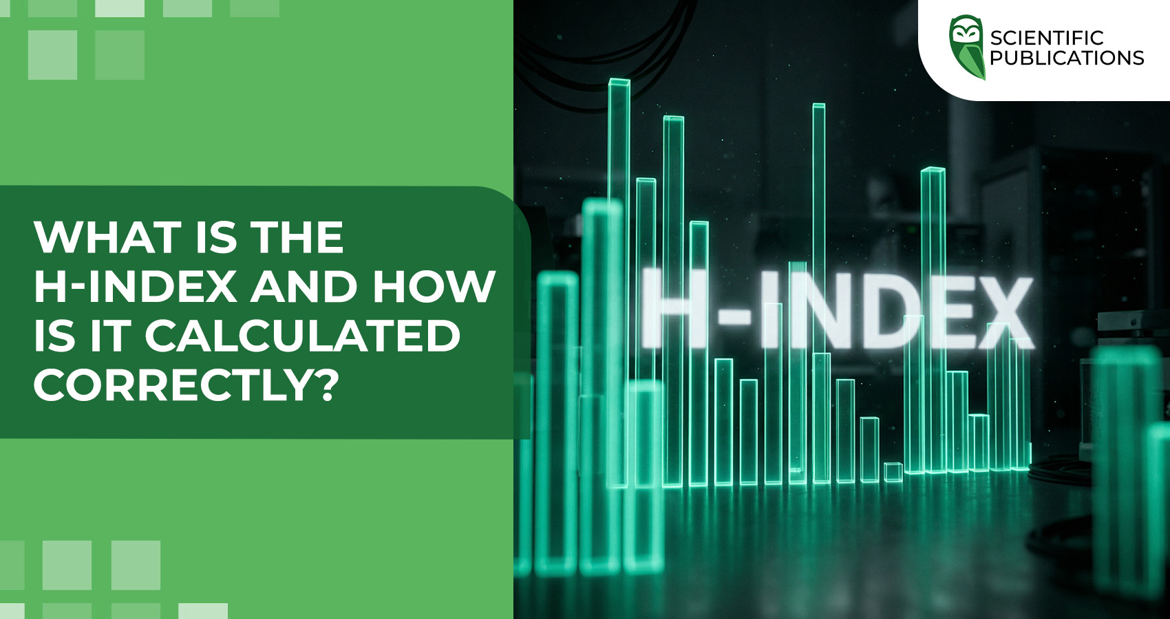 What is the h-index and how is it calculated correctly?